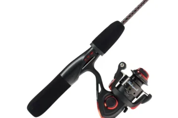 Product shot of the Ugly Stik GX2 Ice Fishing Rod and Reel Combo