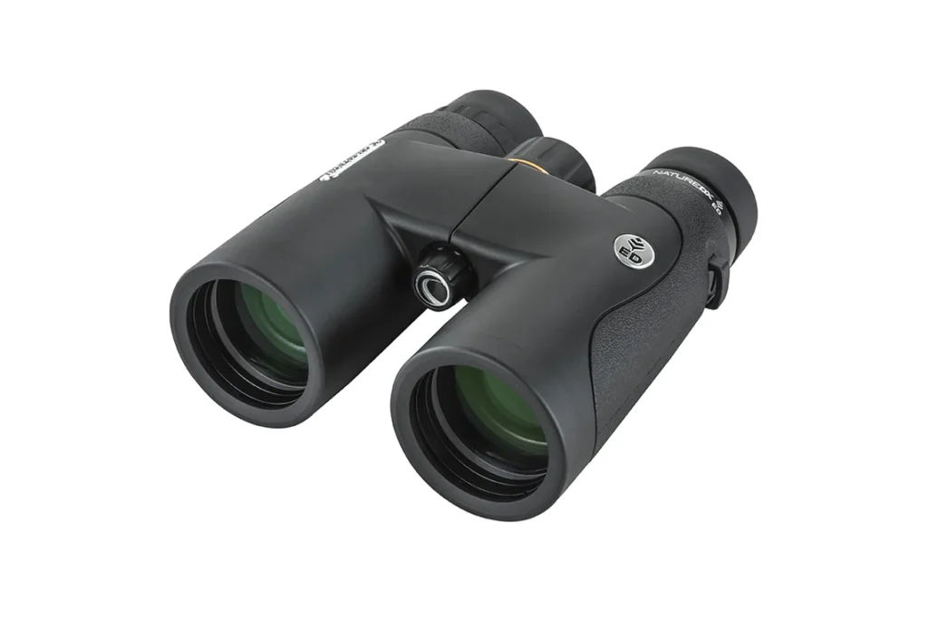 Product shot of mid-level binoculars Celestron Nature DX ED Binoculars