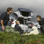 Family enjoying car camping with their Thule Tepui Explorer Kukenam tent.