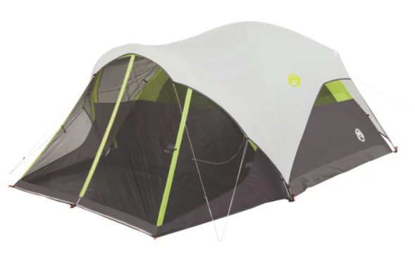 6-Person Steel Creek Fast Pitch Dome Camping Tent with Screen Room